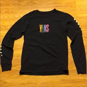 vans long sleeve tee shirt